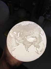 Double color touch 3D printing earth Jupiter lamp (Option: Earth-15CM-Upgrade)